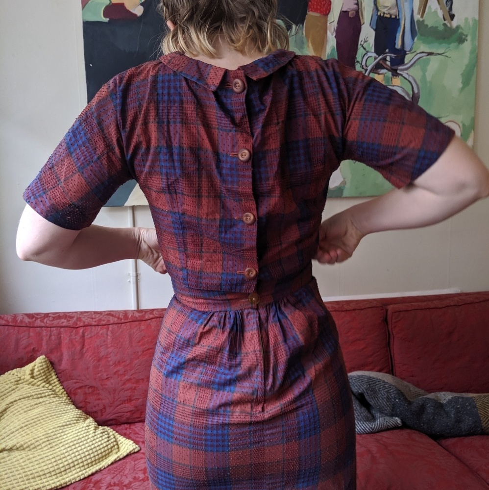 Vintage 1940’s 2 piece school girl outfit.